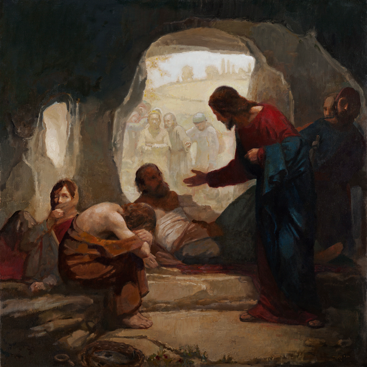 Christ Among the Lepers