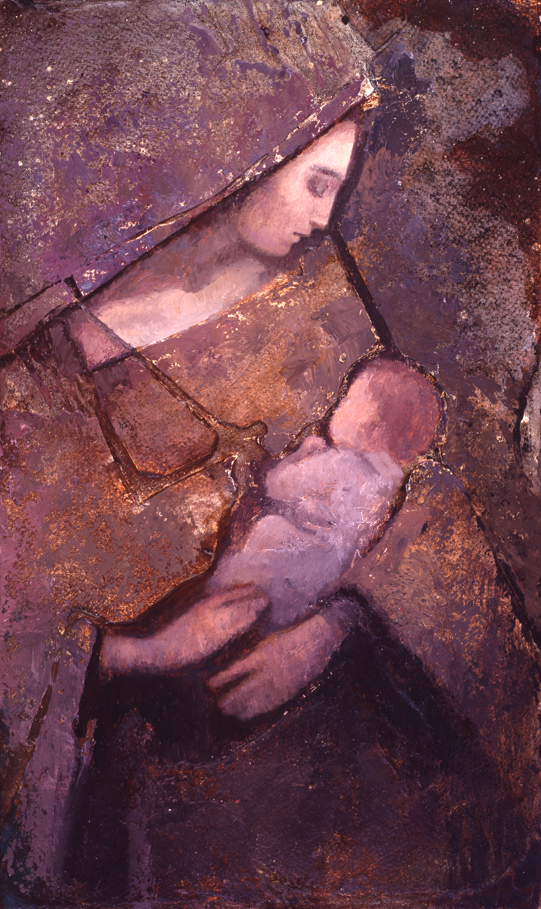 Mother and Child (Umber)